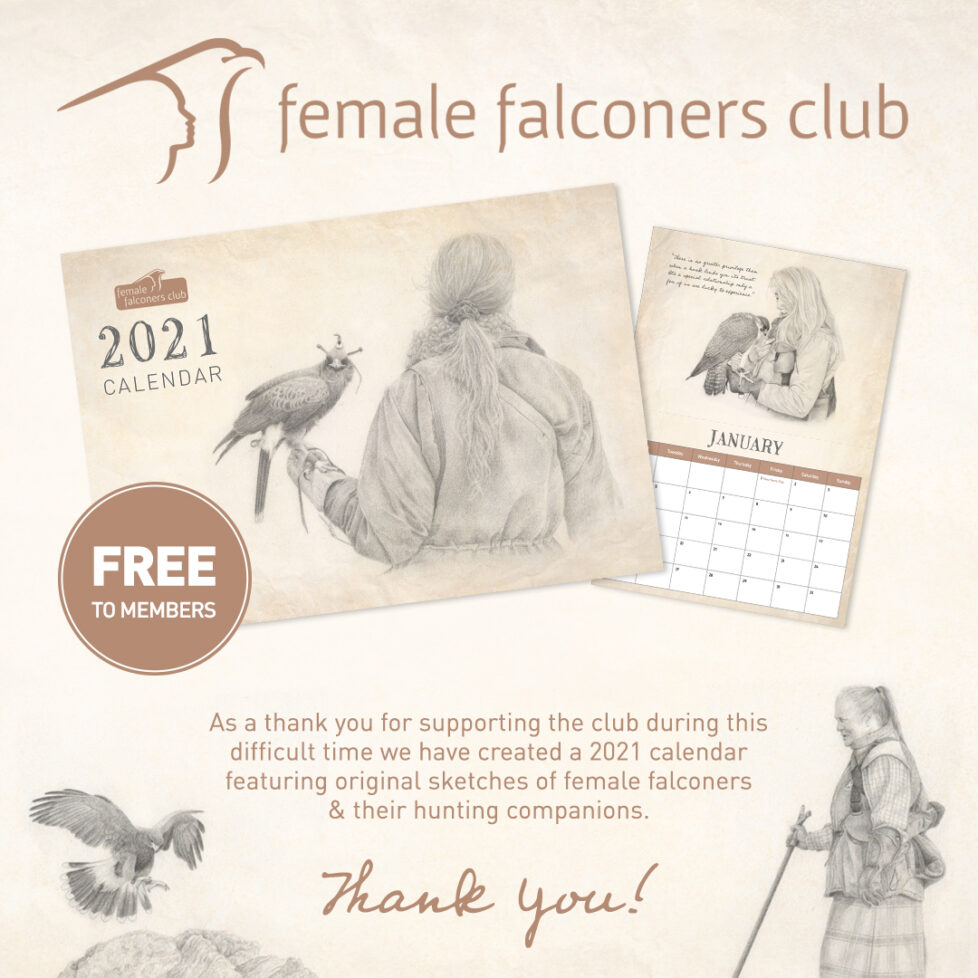 Female Falconers Club Calendar